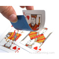 Пользовательские покерные карты пластиковая печать Braille Playing Cards